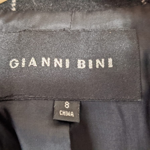 Gianni Bini Ruffle Pea Coat - Picture 3 of 3